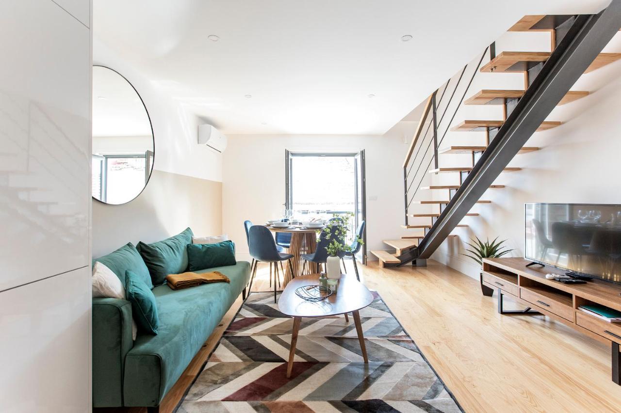 Bright 3Br Flat W/ Ac In City Center By Lovelystay OOporto Exteriör bild