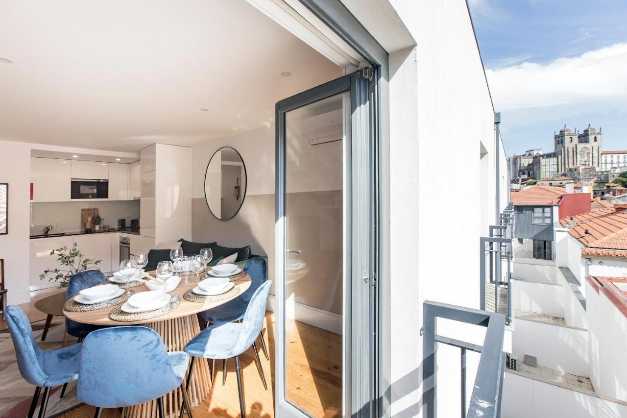 Bright 3Br Flat W/ Ac In City Center By Lovelystay OOporto Exteriör bild